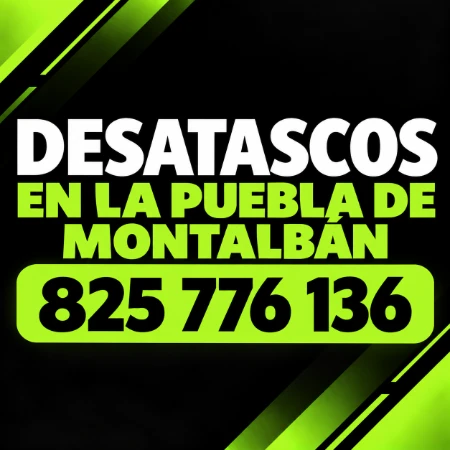 Desatascos en La Puebla de Montalbán