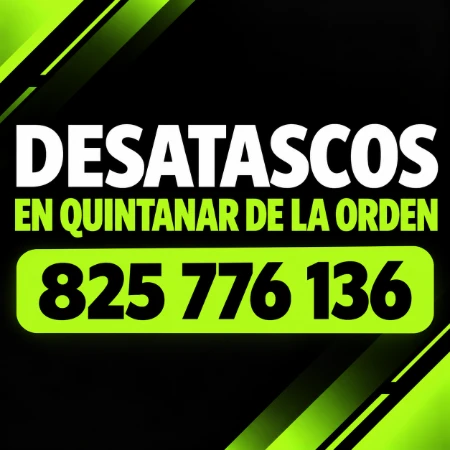 Desatascos en Quintanar de La Orden